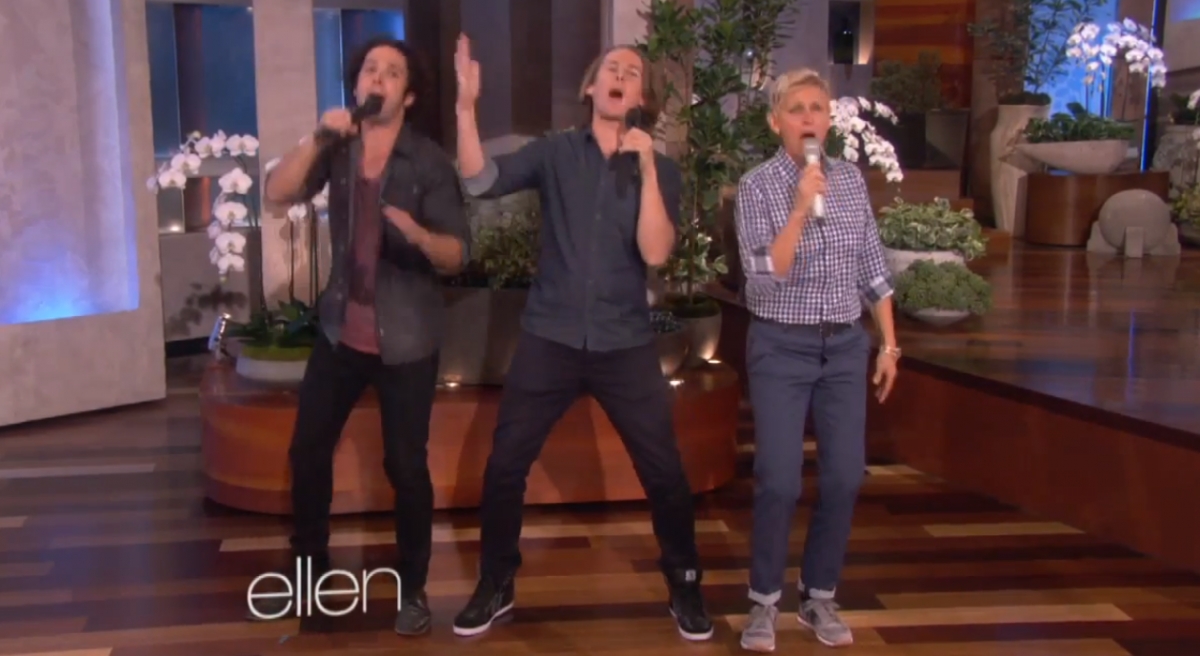 Ylvis performs «The Fox» on The Ellen Show
